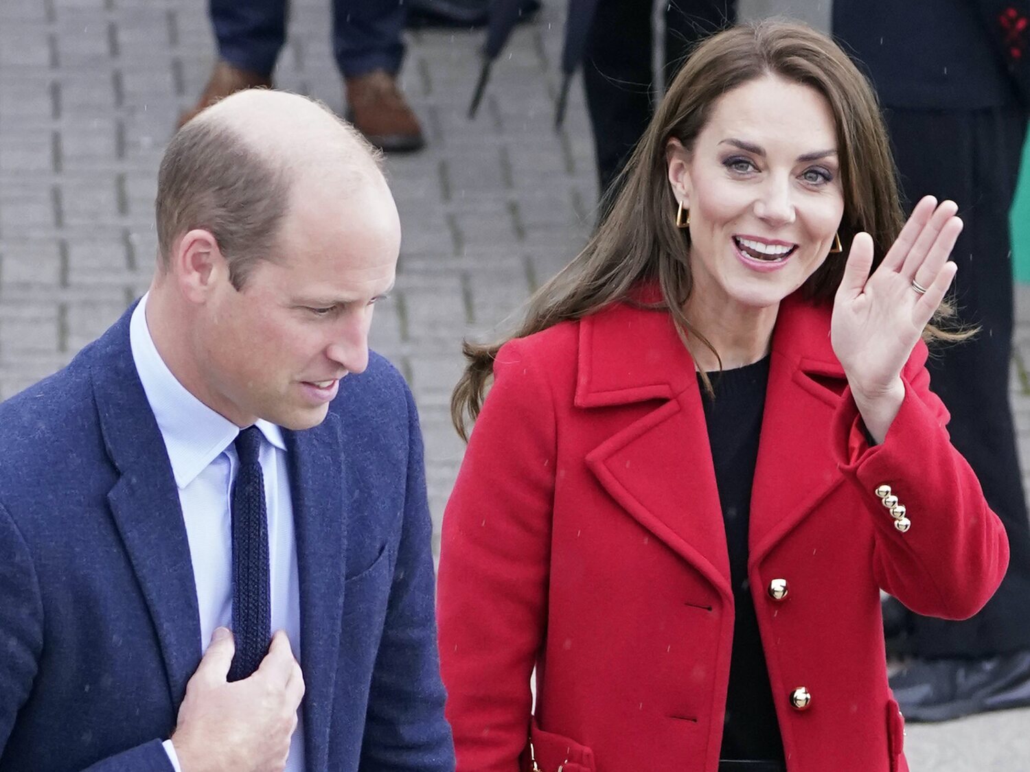 Primeras imágenes de Kate Middleton tras su operación: de paseo con el príncipe Guillermo