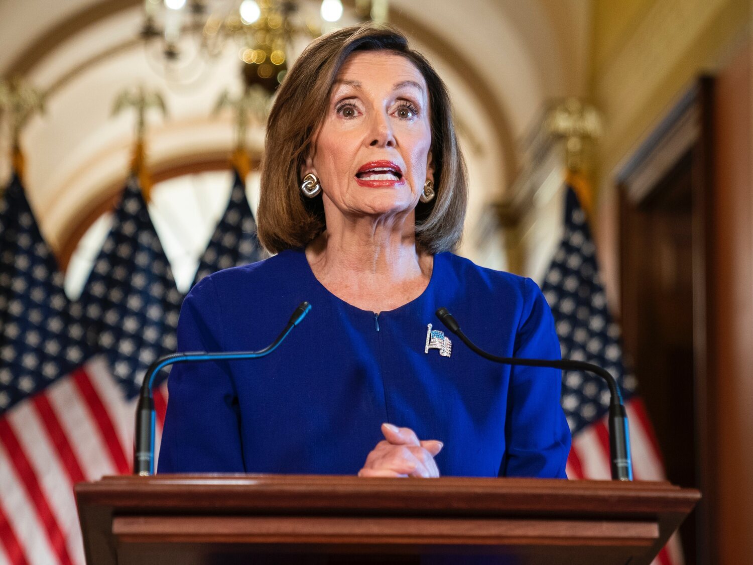 Nancy Pelosi y otros 39 congresistas demócratas exigen a Biden dejar de enviar armas a Israel