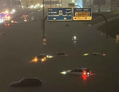 Los vídeos más impactantes de las históricas inundaciones en Dubái