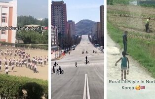 Una cuenta de TikTok muestra la realidad de Corea del Norte: "Es como viajar al pasado"