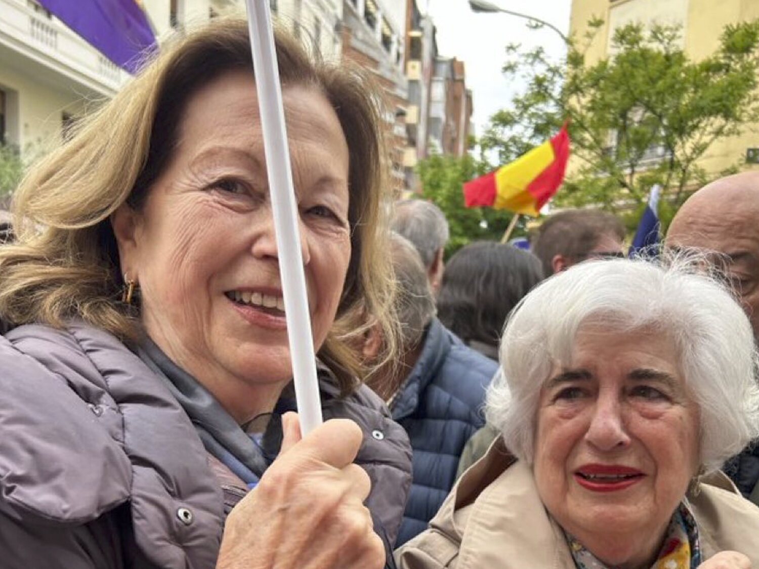 Carmen Romero, exmujer de Felipe González, apoya a Sánchez ante el clamoroso silencio del expresidente