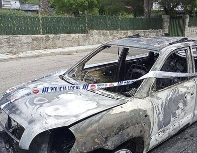 Arde el coche de un concejal de Podemos ante su casa en Los Molinos (Madrid) tras denunciar amenazas