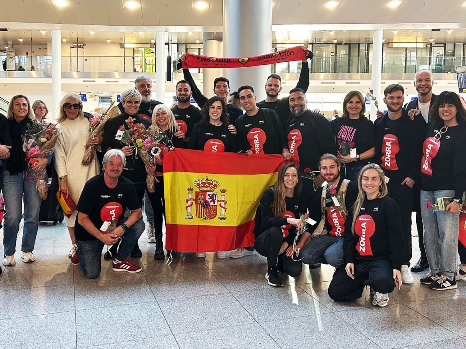 Nebulossa ya están en Malmö para Eurovisión 2024: la agenda de España