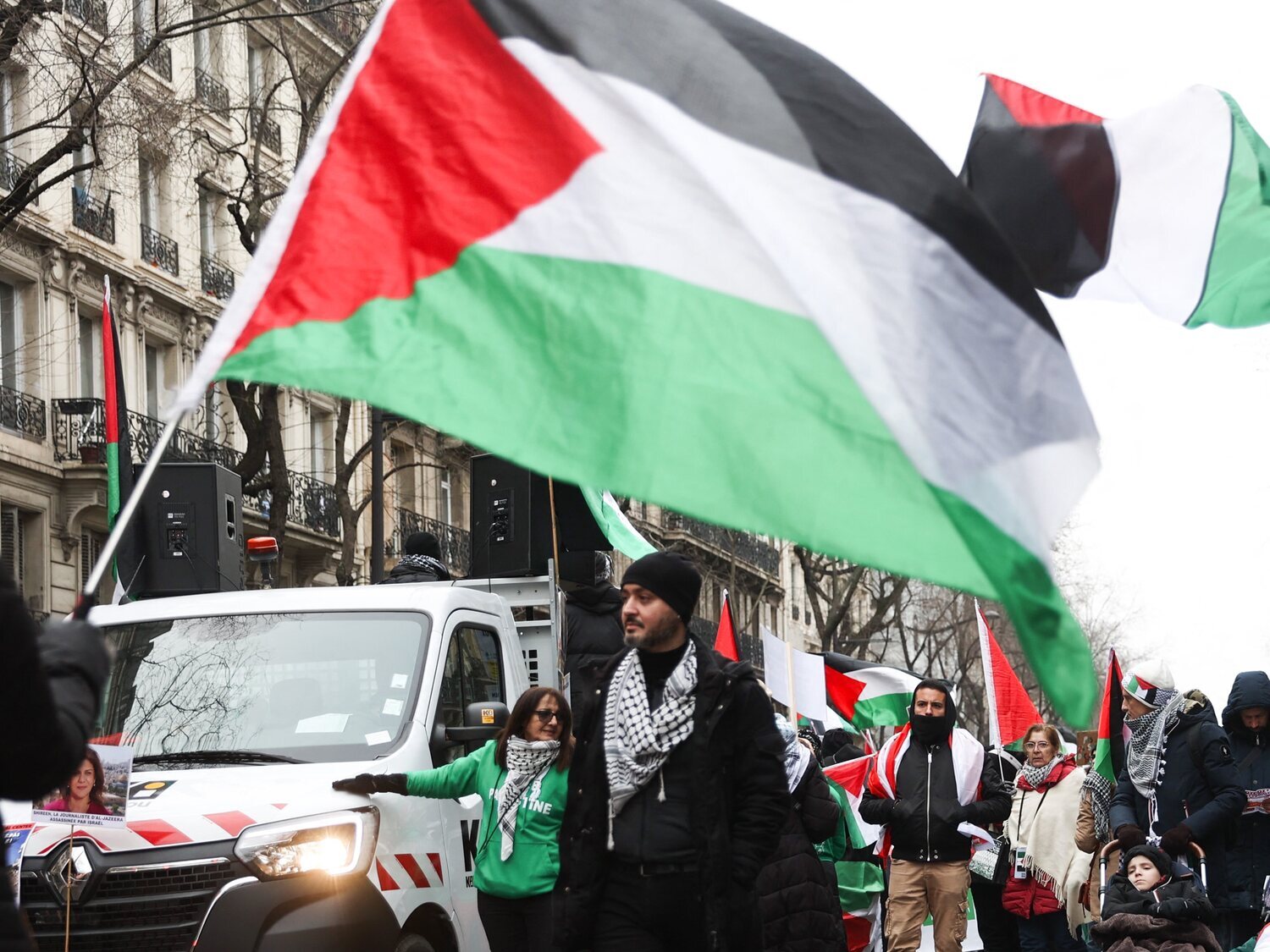 El bulo de El Español de las manifestaciones contra el genocidio en Palestina en universidades españolas