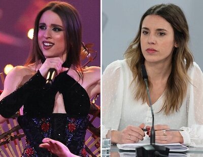 Las redes estallan con el parecido de la representante de Italia en Eurovisión con Irene Montero
