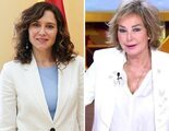 Ana Rosa se apropia del "me gusta la fruta" de Ayuso en 'TardeAR': sus vínculos con la presidenta