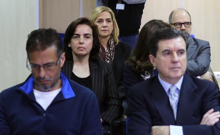 La Infanta Cristina en el banquillo de los acusados