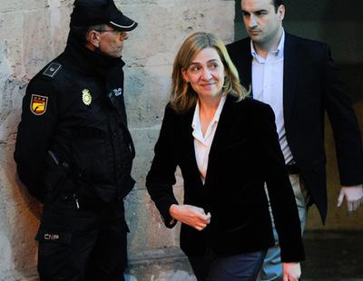 La Infanta Cristina quiere impedir la emisión de sus declaraciones ante el juez