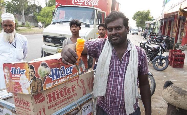 En la India incluso han inventado helados con la cara de Hitler