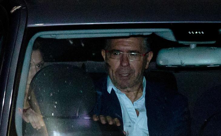 Francisco Granados, durante su detención en 2014