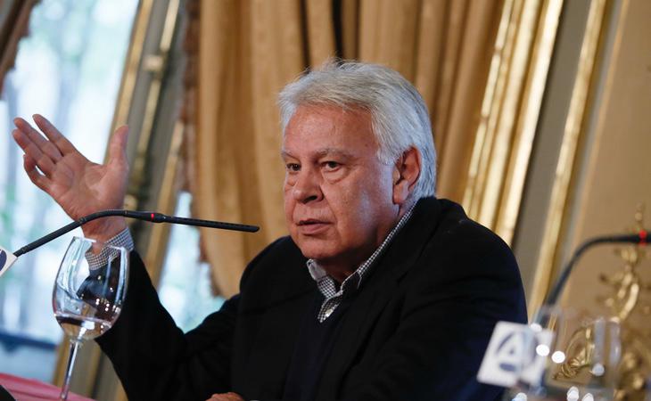 El expresidente del Gobierno, Felipe González