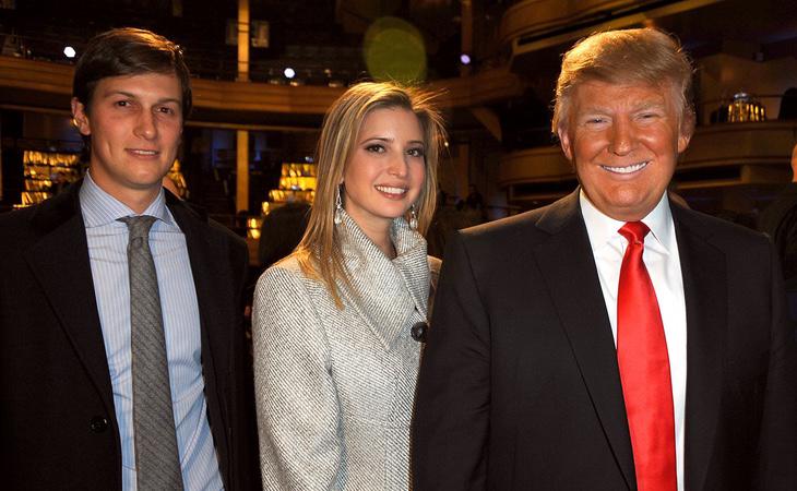 Donald Trump ha cerrado su círculo en su hija Ivanka y yerno Jared Kushner