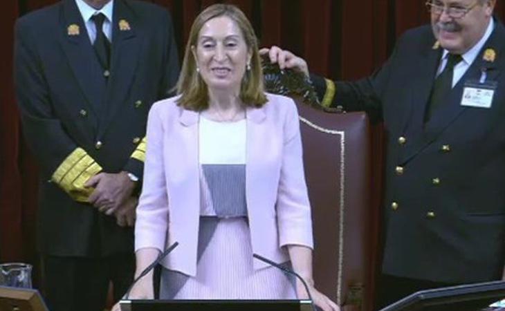 La presidenta del Congreso de los Diputados, Ana Pastor