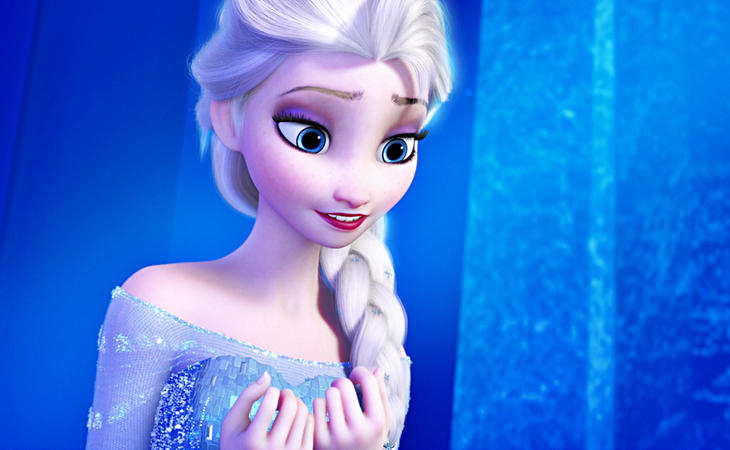 Elsa en 'Frozen'