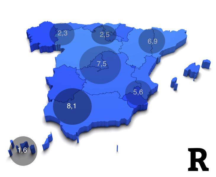 El sur de Extremadura y Andalucía son los territorios más cerveceros