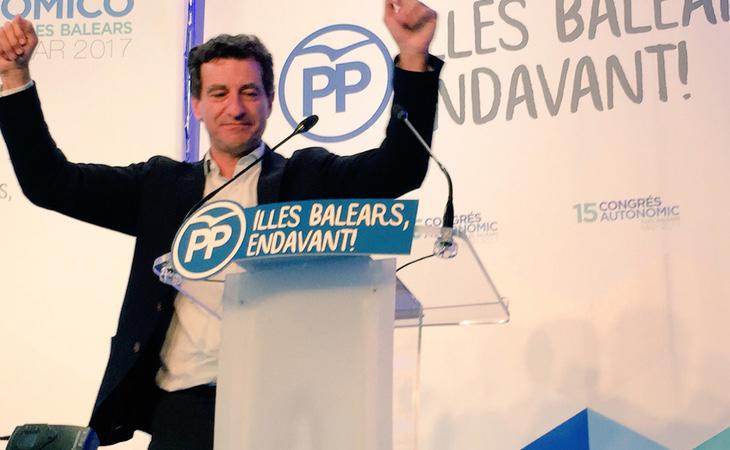 Gabriel Company ha sido elegido líder del PP balear con el 72% de los votos