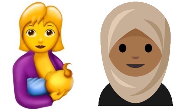 Los dibujos de una madre lactante y una mujer con hiyab podrían aparecer entre los nuevos emoticonos de Whatsapp