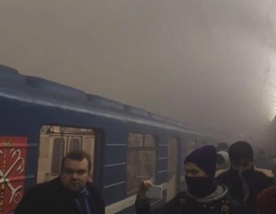 Al menos 10 muertos tras una explosión en el metro de San Petersburgo