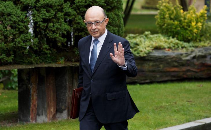 El ministro de Hacienda, Cristóbal Montoro