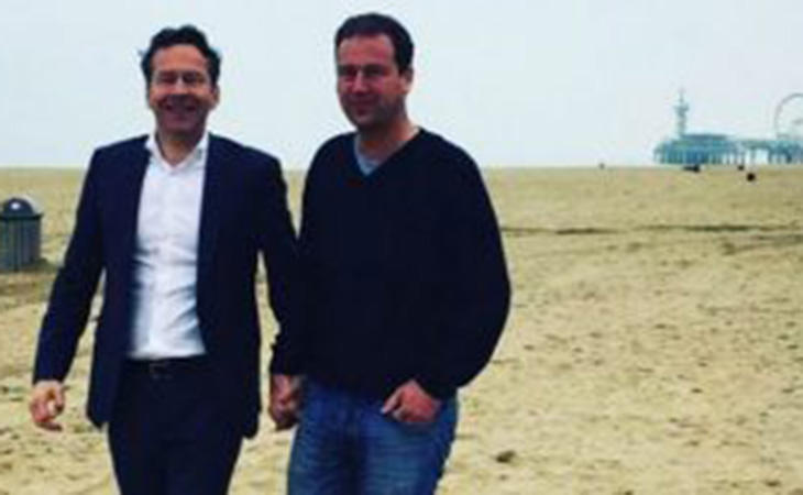 Jeroen Dijsselbloem y Lodwijk Asscher