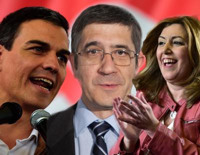 Las luces y las sombras de Pedro Sánchez, Susana Díaz y Patxi López