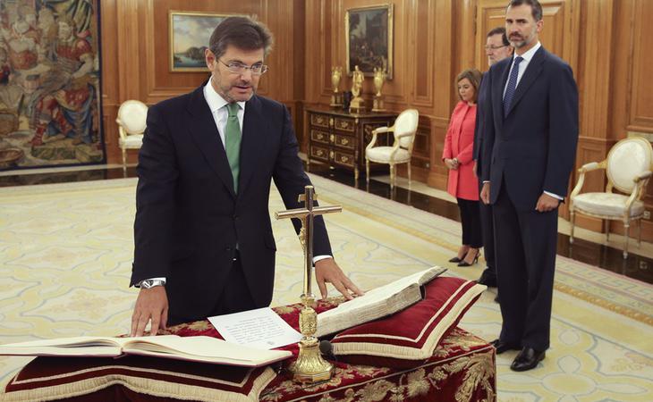 El ministro de Justicia, Rafael Catalá