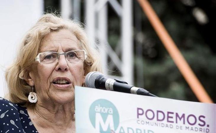 La alcaldesa de Madrid, Manuela Carmena
