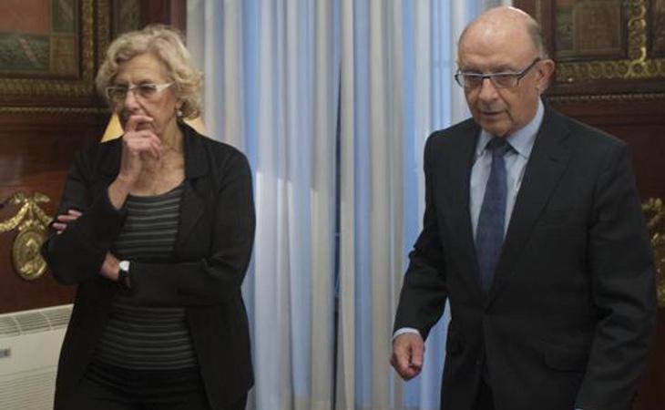 El ministro de Hacienda y Función Pública, Cristóbal Montoro, ha mantenido varios desencuentros con el Ayuntamiento de Madrid