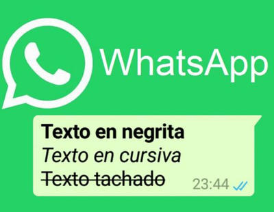 Poner negritas y cursivas en WhatsApp será ahora aún más fácil
