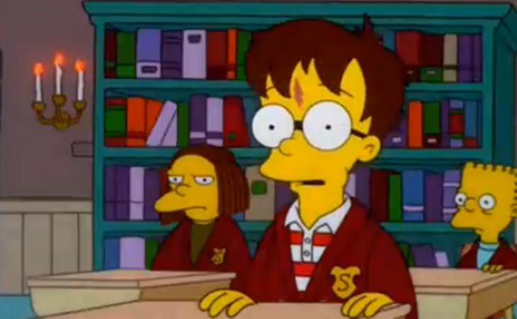 Harry Potter en Los Simpson