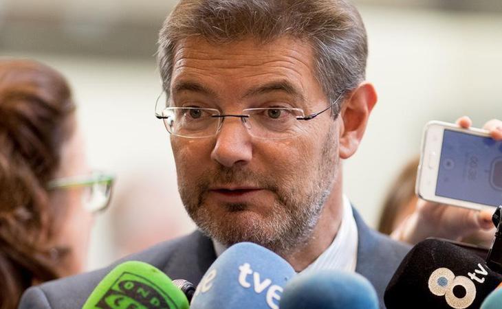 El ministro de Justicia, Rafael Catalá