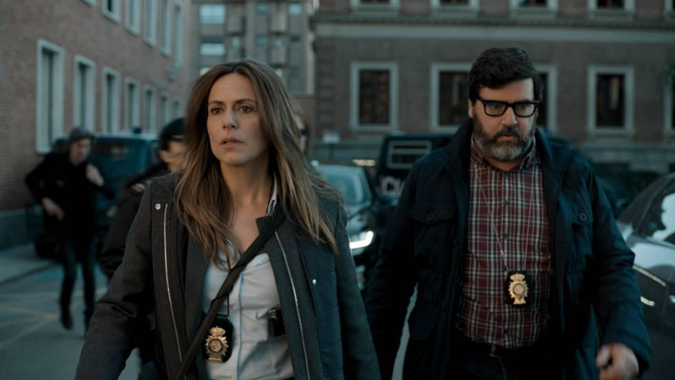 Itziar Ituño en Raquel en 'La casa de papel'