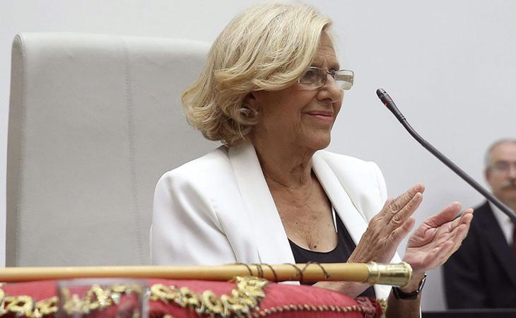 La alcaldesa de Madrid, Manuela Carmena