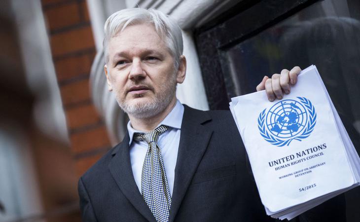 El fundador de Wikileaks, Julian Assange, en una forografía de archivos