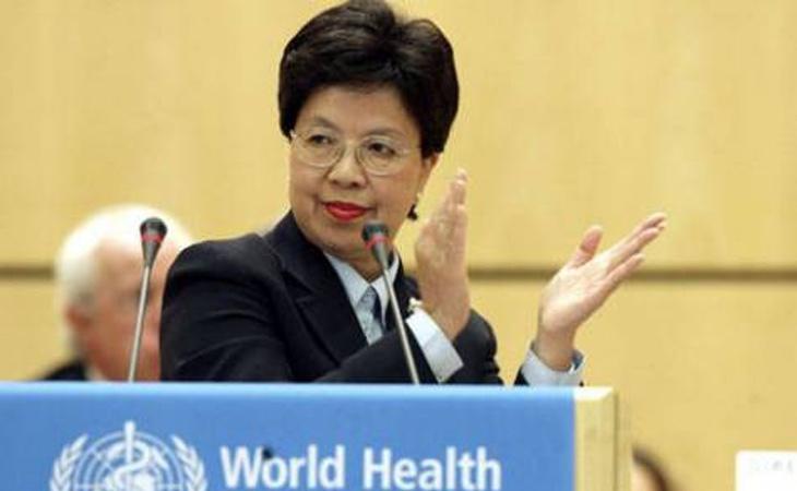 La secretaria general de la OMS, Margaret Chan
