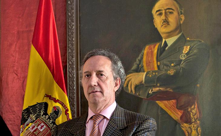 El presidente de la Fundación Francisco Franco, Alonso García