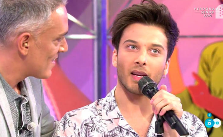 Blas Cantó en 'Sálvame'