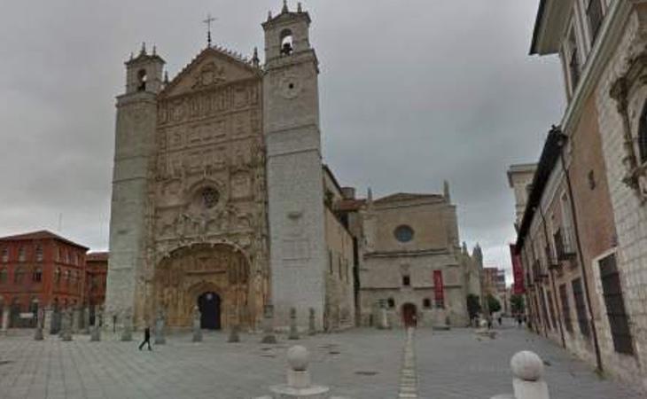 exterior de la Iglesia de San Pablo en Valladolid