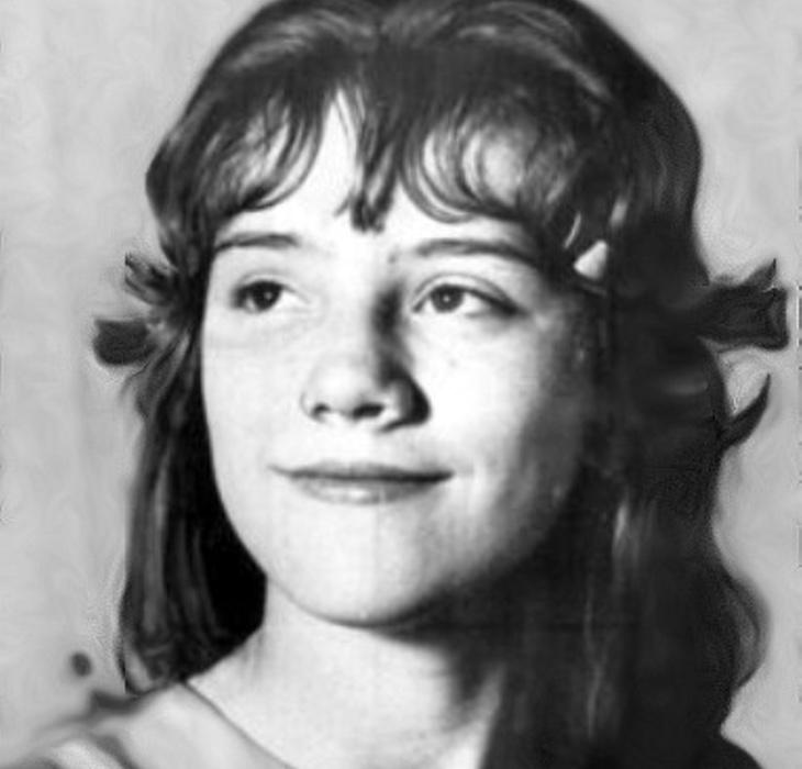 Sylvia Likens, en una fotografía tomada antes de acudir a la casa de Gertrude