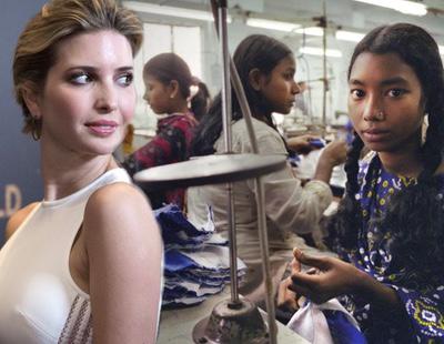 Denuncian las inhumanas condiciones de trabajo en la fábrica de ropa de Ivanka Trump