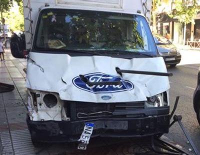 Un camión descontrolado desata el pánico en Madrid por miedo a un ataque terrorista