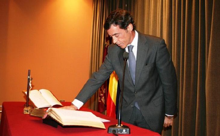 El Delegado del Gobierno en Murcia, Antonio Sánchez-Solis