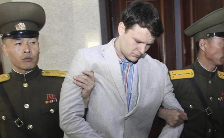 Otto Warmbier, detenido por las autoridades norcoreanas