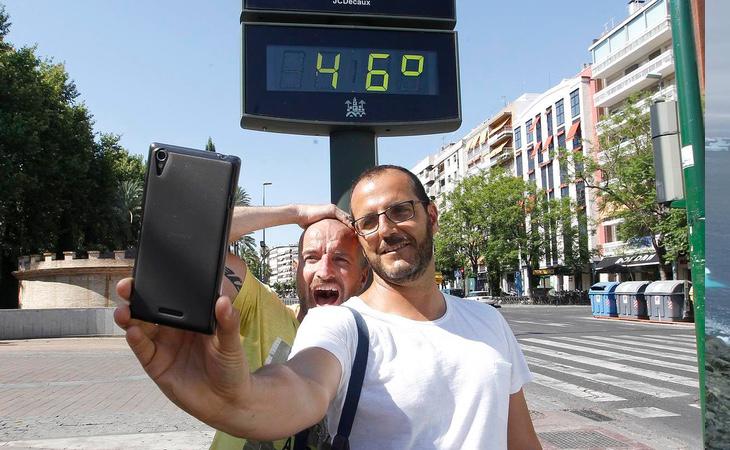 Ola de calor en Sevilla