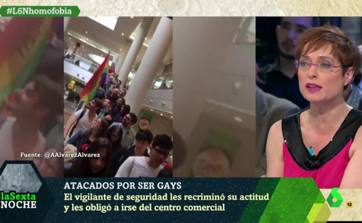 Anna Grau utilizó en televisión la palabra 'maricones' para atacar a los homófobos