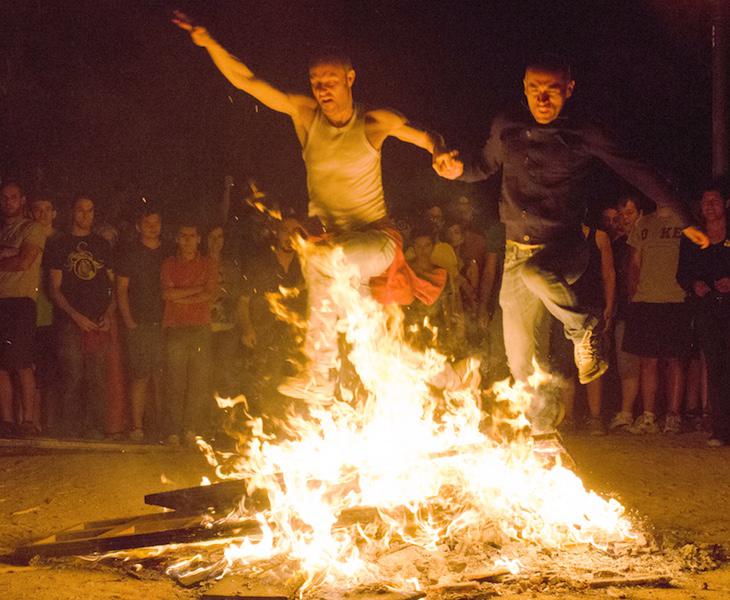 El fuego cuenta con especial tradición esta noche