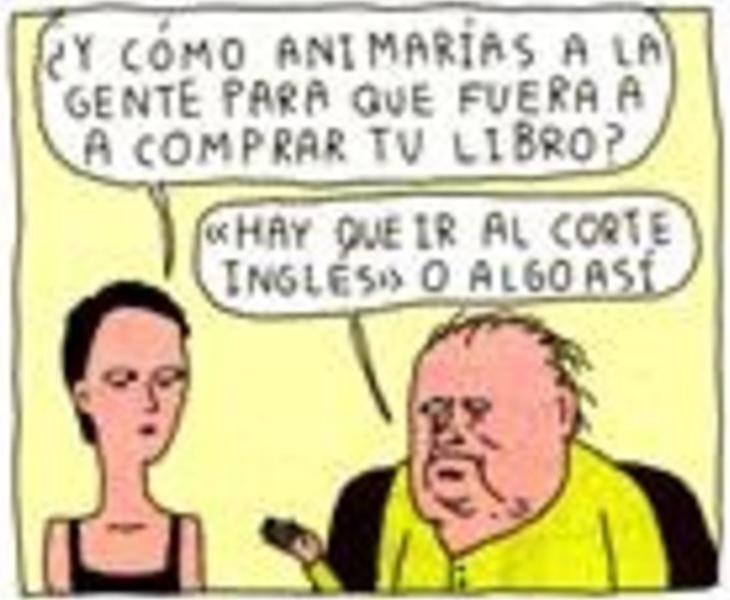 Una de las viñetas que aparecen en el libro