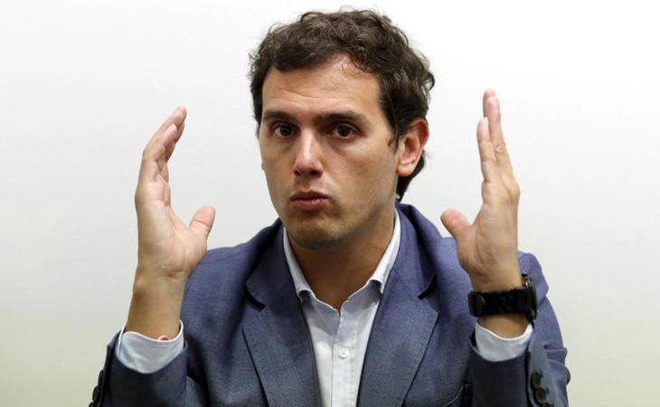 El líder de C's, Albert Rivera