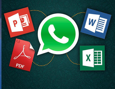 Por fin puedes enviar todo tipo de archivos a través de WhatsApp