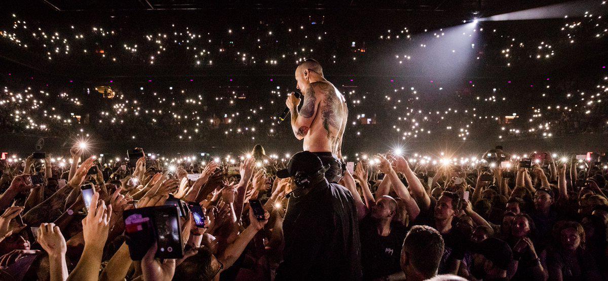 Chester Bennington en directo era demasiado